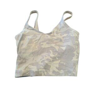 Lululemon Athletica Gray Sports Bra with Stretchy Fabric